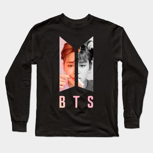 BTS Jimin Long Sleeve T-Shirt by Ebidcheese